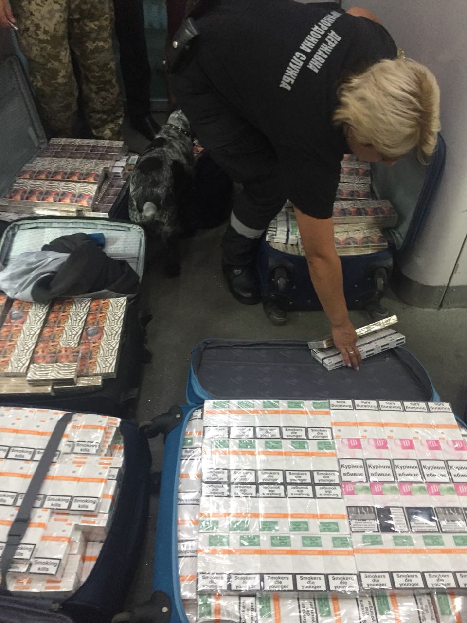 kotrabanda sygaret v Interciti