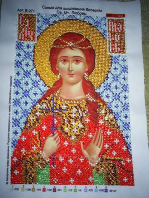 Вишивка бісером – образи