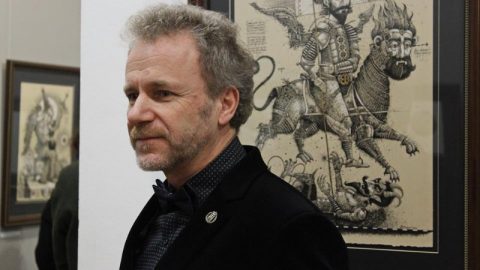 Виставка графіки Олега Денисенка