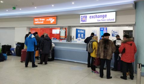 Оформлення Tax Free та повернення грошей в аеропорту, в порту, на вокзалі