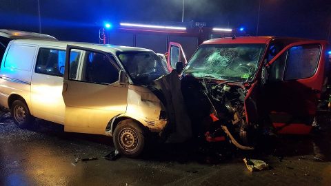 Масштабна дорожня аварія під Краковом. Постраждало восьмеро українців