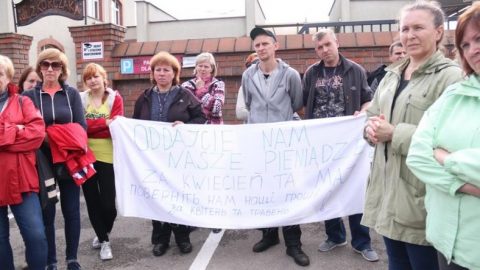 Страйк українських працівників: півтори сотні легально працевлаштованих уже два місяці без зарплати