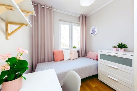 Śliczny NOWY pokój na wynajem O POWYŻSZONYM STANDARDZIE! METRO IMIELIN