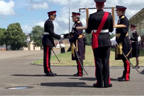 Українець став найкращим закордонним випускником британської військової академії