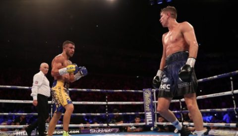 Василь Ломаченко став чемпіоном світу вже за трьома версіями (Відео)