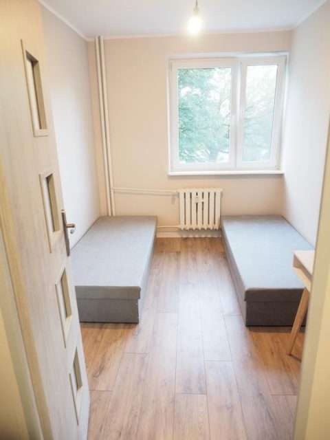 800 zł Na wynajem 3 pokoje.Nowoczesne pokoje 1 os, Zaspa.