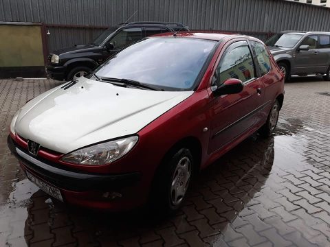 Samochód peugeota 206, auto sprowadzone z Niemiec.