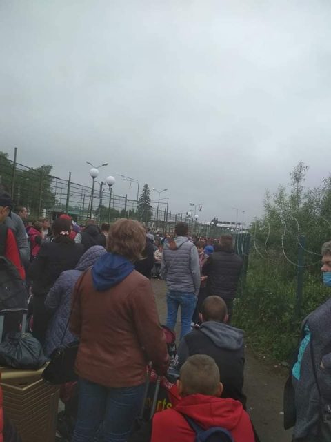 Потужна гроза завдала удару по прикордонному пішохідному переходу Шегині-Медика (Відео)