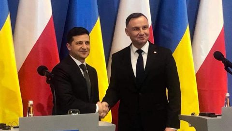 Президент Анджей Дуда та його дружина прибули в Україну з триденним візитом.